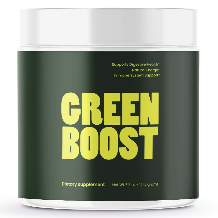 Green Boost: 16 Super Fruits & Veggies with Probiotics - 30 Daily Servings