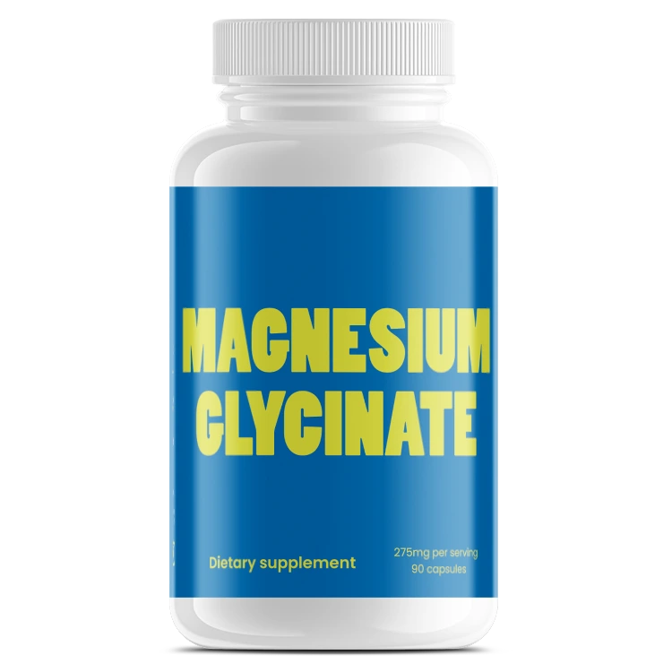 Magnesium Glycinate - 275 mg/serving - 1 month supply