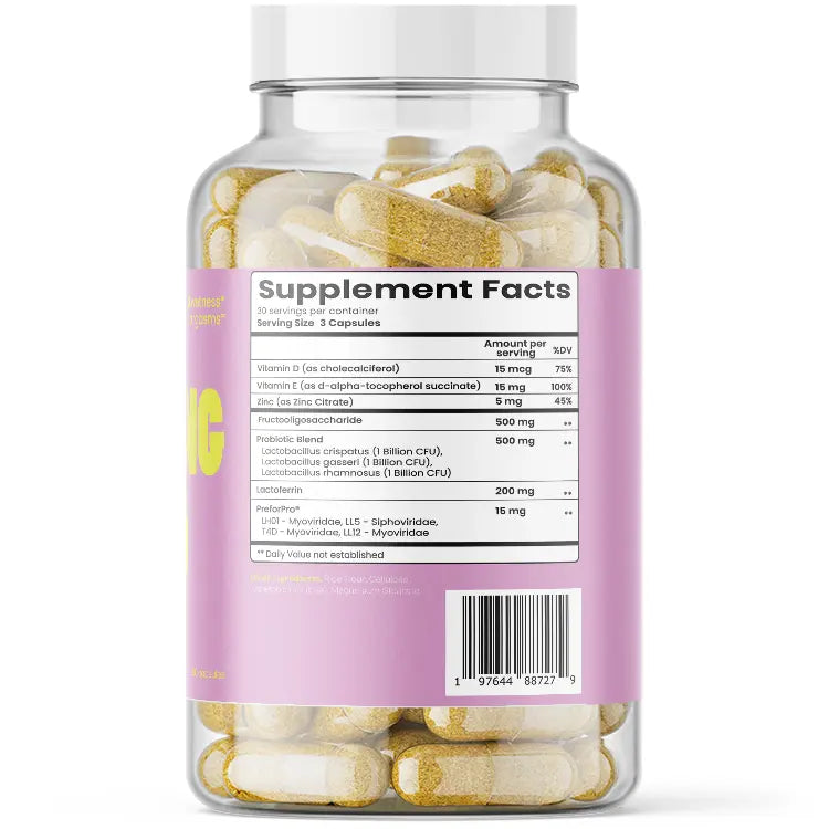 Soaking Wet: Probiotic for Total Vaginal Health & Increased Wetness