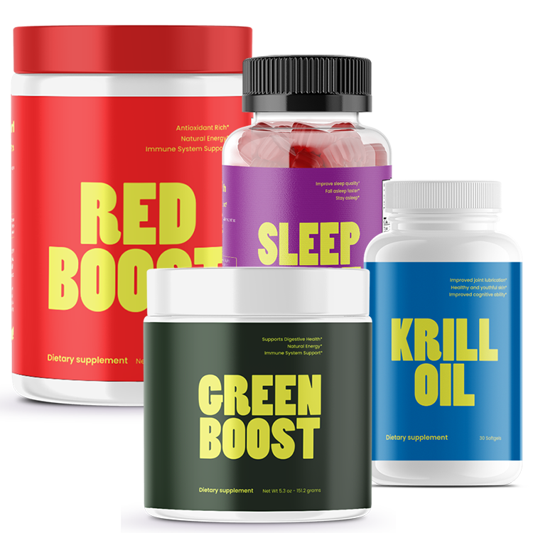 Daily Health Supplement Starter Pack - 1 Month Supply - VB Health 