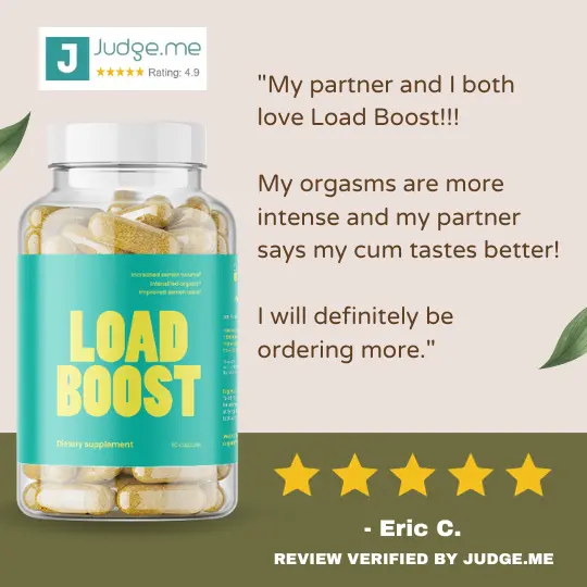 Load Boost: Orgasm Intensity, Semen Volume, & Taste - VB Health